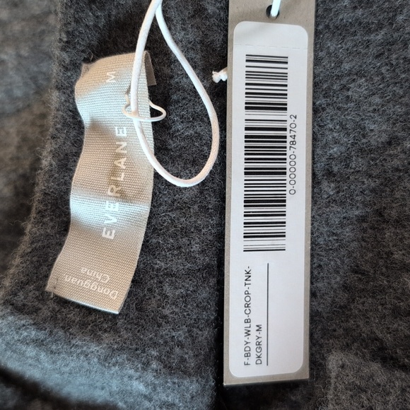 Everlane Gray Knit Crop Top - Picture 3 of 3